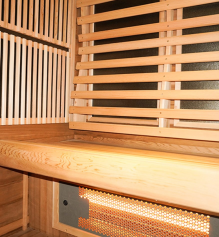 1-2 persone Struttura metà vetro metà legno di tipo verticale