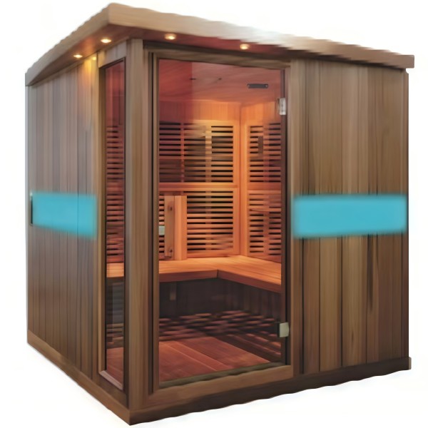 Sauna per uso domestico per quattro persone