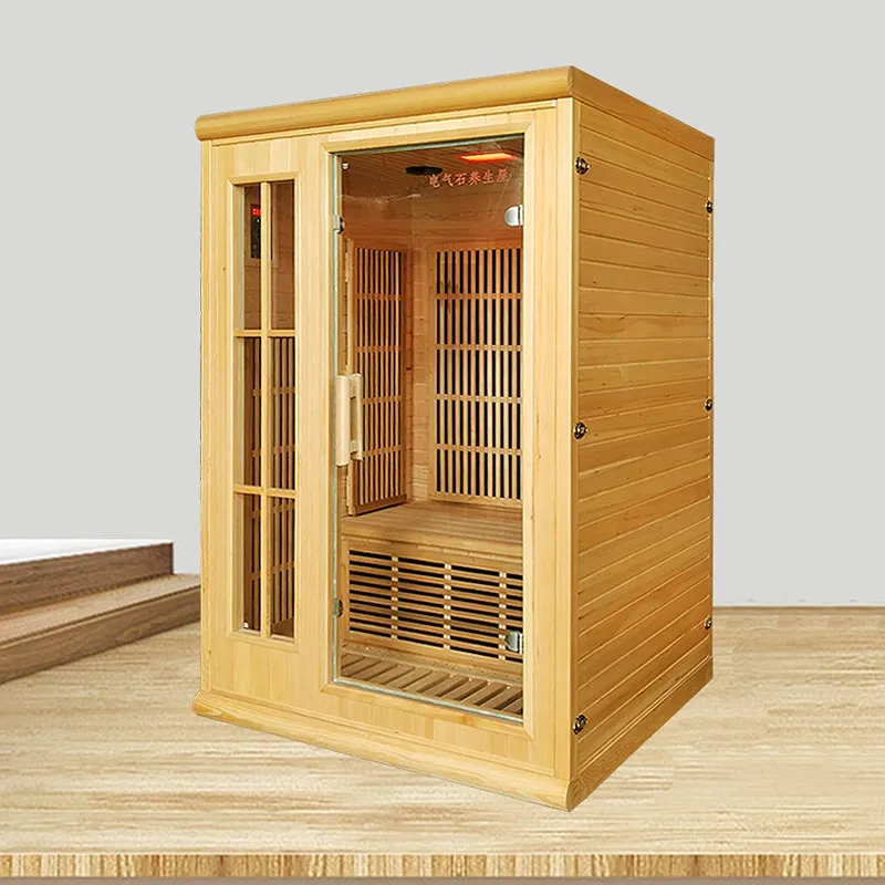 Sauna domestica a infrarossi a spettro completo (capacità per 2 persone)