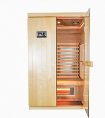 Struttura metà vetro metà legno (tipologia verticale, 1-2 persone)
