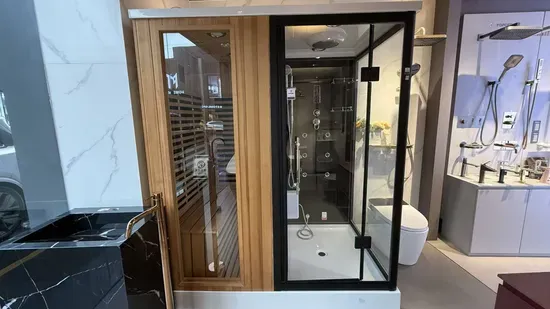 Cabina doccia sauna multifunzionale 3 in 1 Cabina doccia sauna multifunzionale 3 in 1