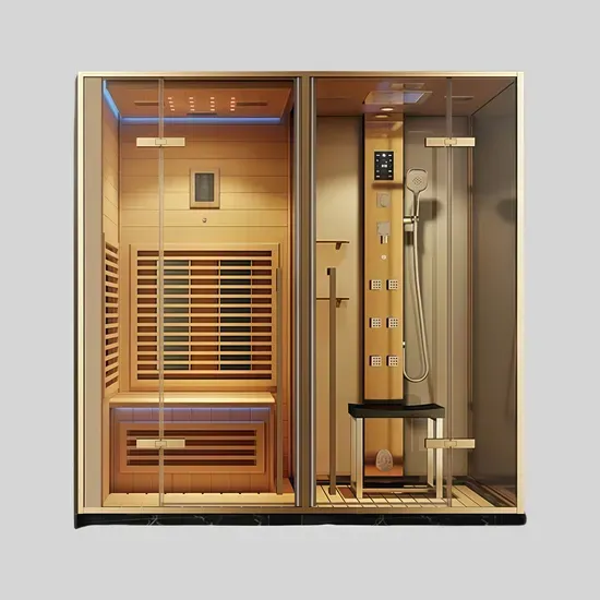 Cabina doccia sauna multifunzionale 3 in 1