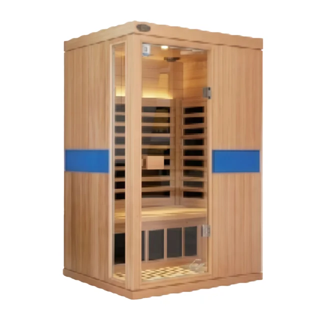 Sala fumante del sudore in legno